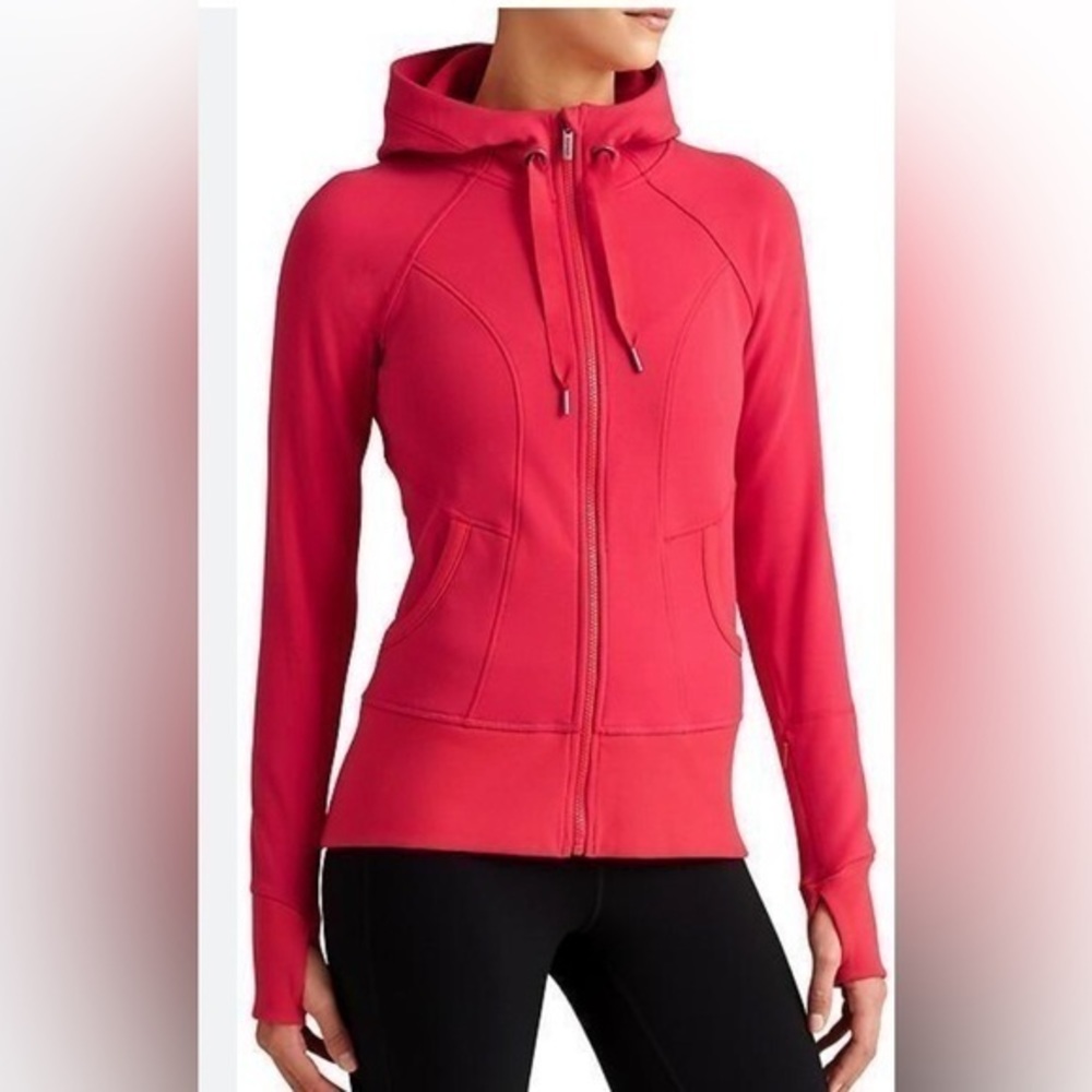Athleta Strength Hoodie 2 Full Zip Sweater Jacket Women's Size M